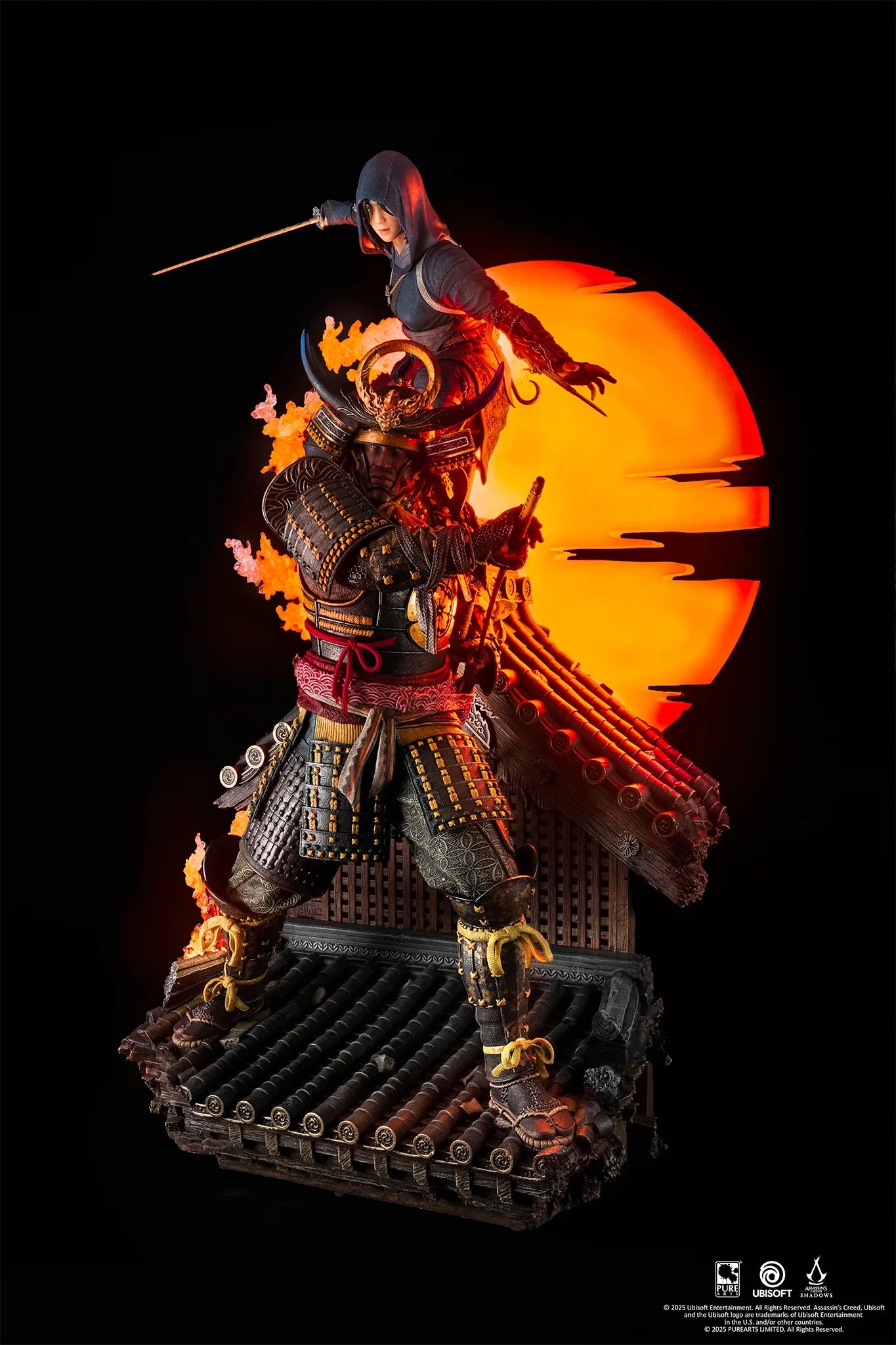 Preventa Resina Naoe & Yasuke Figura Assassin's Creed Shadows Pure Arts (Licencia) Estudio