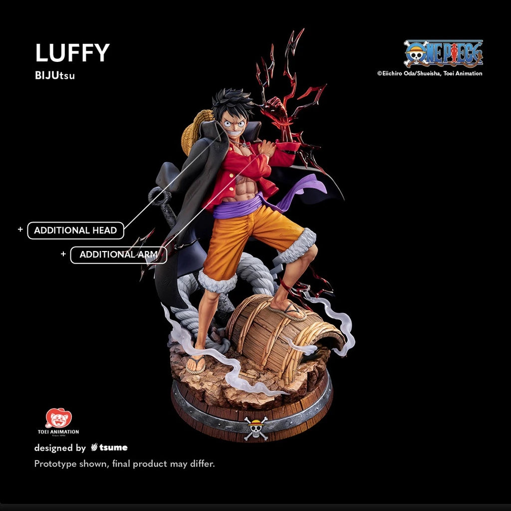 Preventa Resina Monkey D. Luffy Figura One Piece Tsume Art (Licencia) Estudio