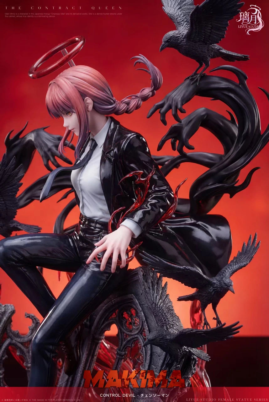 Preventa Resina Makima Figura Chainsaw Man LiYue Estudio