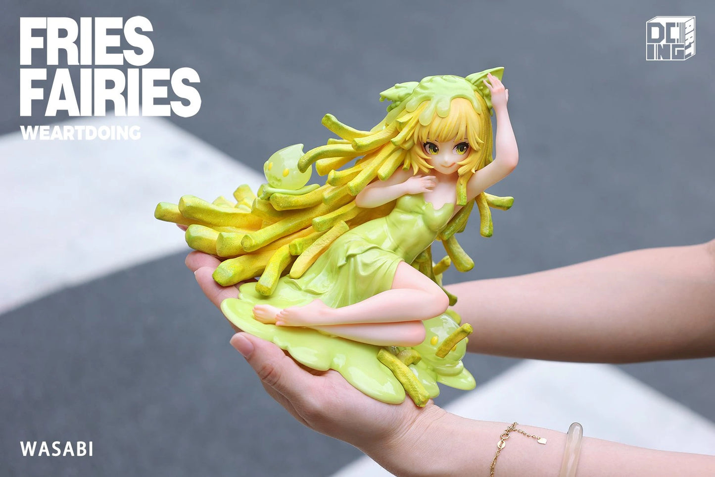 Preventa Resina Fries Fairies Figura Original Series WeArtDoing Estudio