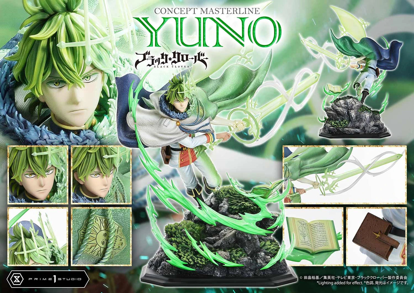 Preventa Resina Yuno Figura Black Clover Prime 1 (Licencia) Estudio