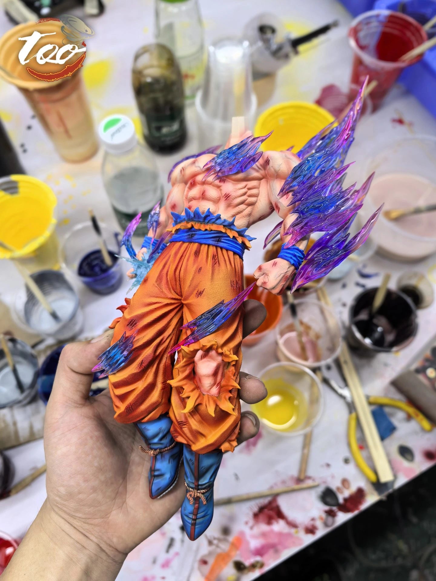 Preventa Resina Goku Figura Dragon Ball Too Estudio