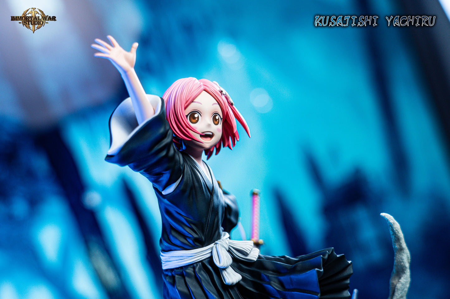 Preventa Resina Yachiru Kusajishi Figura Bleach I.W Estudio