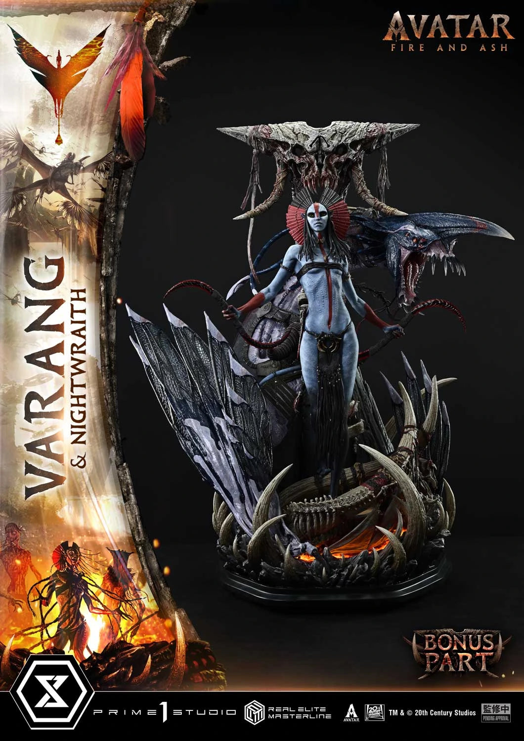 "Preventa Resina Varang & Nightwraith Figura Avatar: Fire and Ash Prime 1 (Licencia) Estudio"