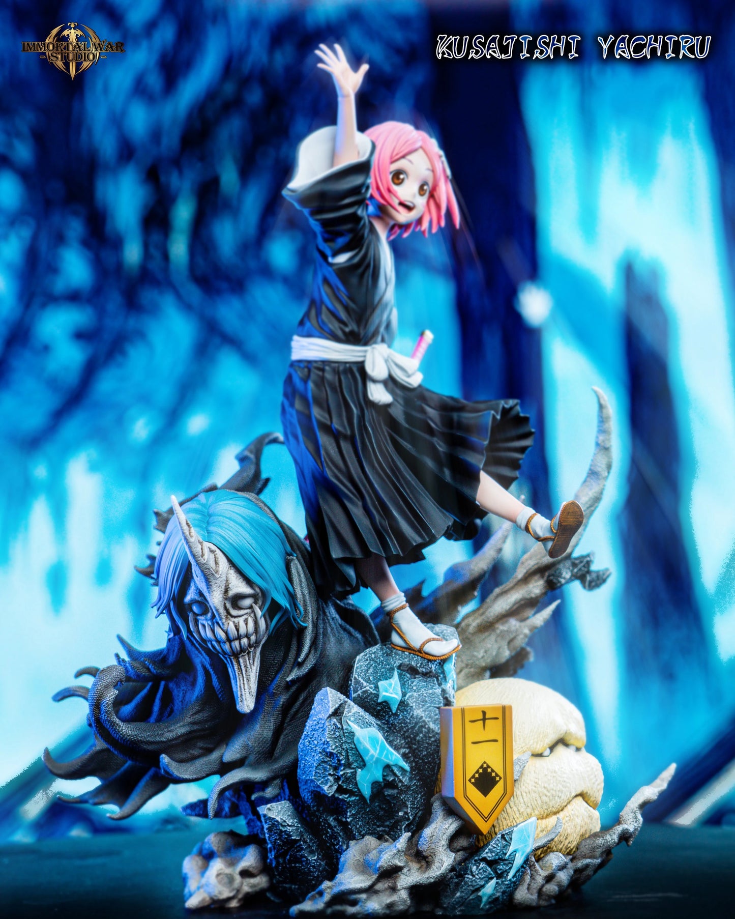 Preventa Resina Yachiru Kusajishi Figura Bleach I.W Estudio