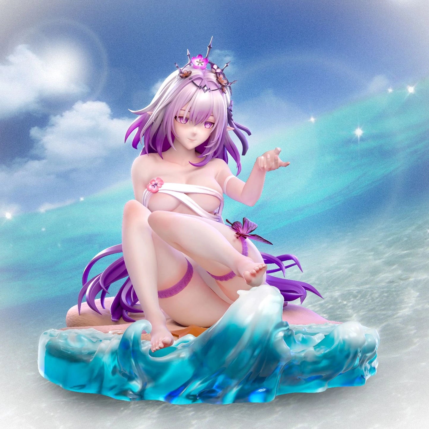 Preventa Resina Castorice Figura Honkai: Star Rail Xiao Huan Xiong Estudio