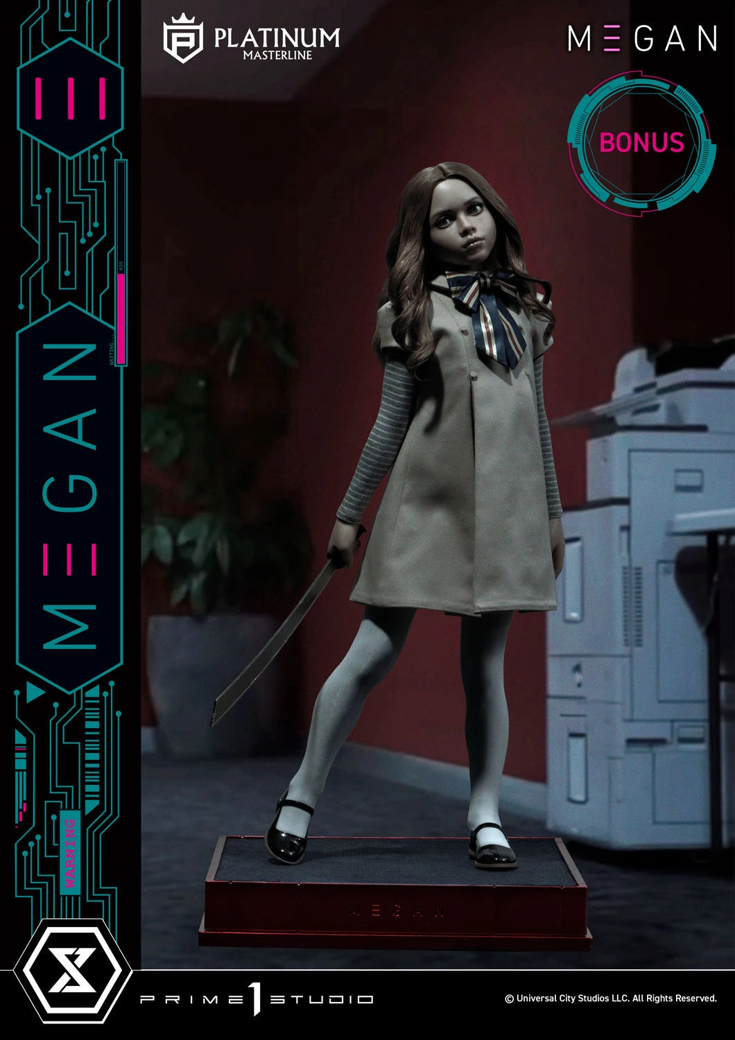 Preventa Resina M3GAN Figura Megan Prime 1 (Licencia) Estudio