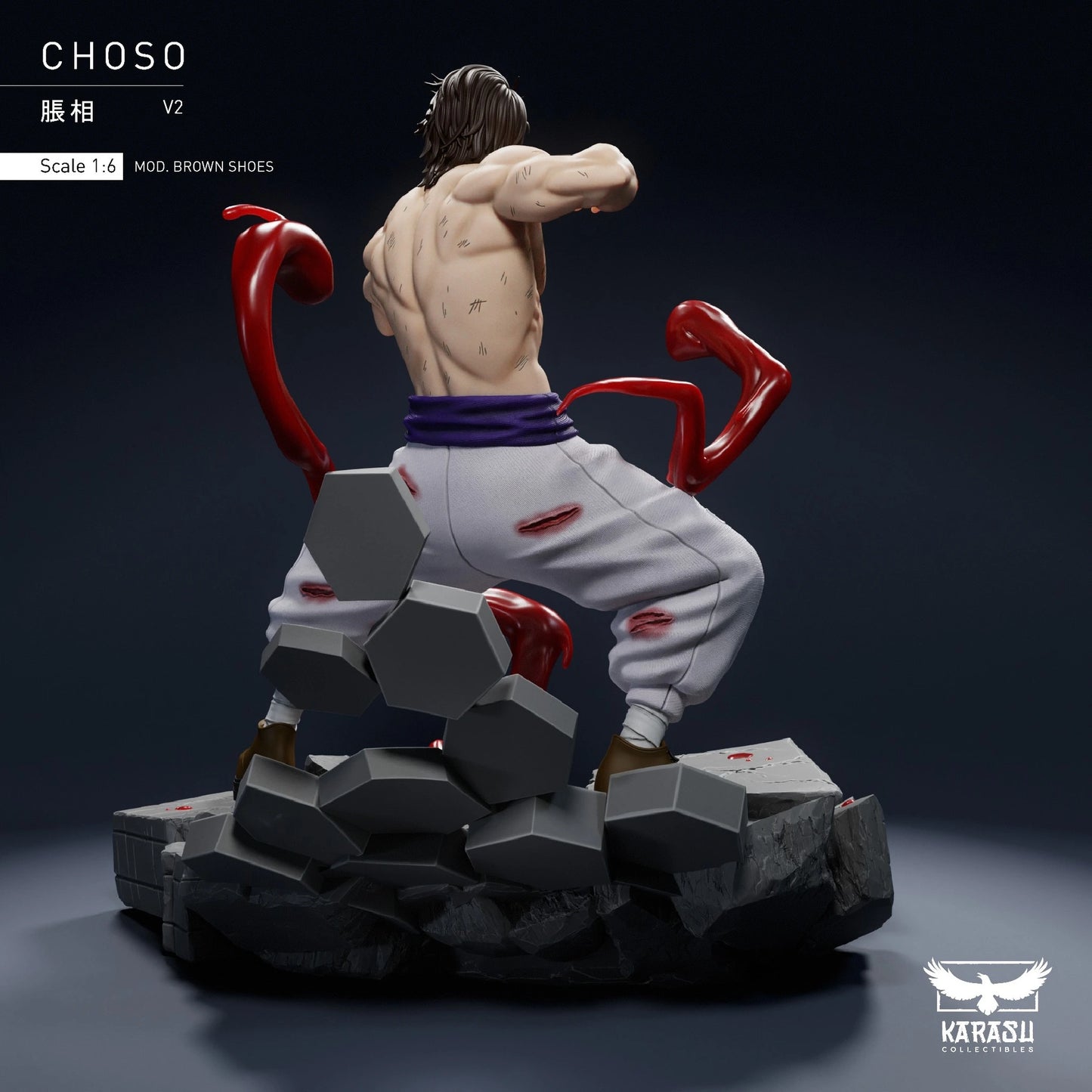 Preventa Resina Choso Kamo Figura Jujutsu Kaisen Karasu Collectibles Estudio