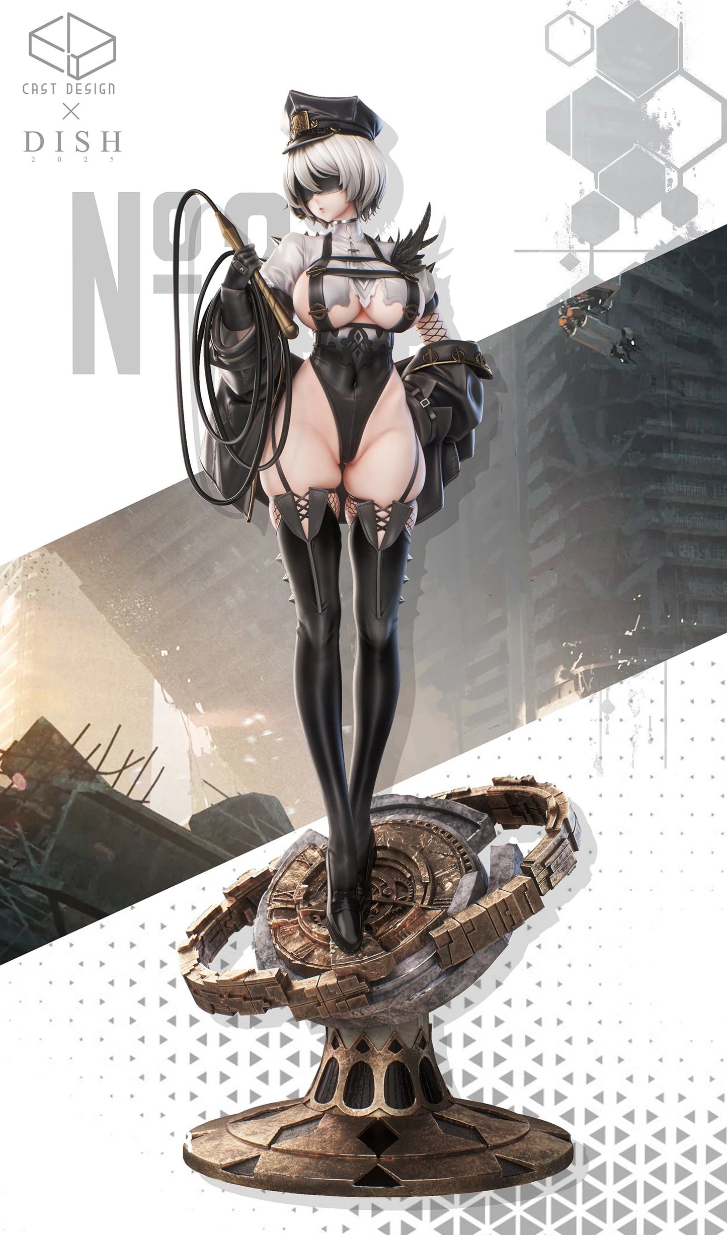 Preventa Resina 2B Figura Nier: Automata Cast Design & Dishh Estudio