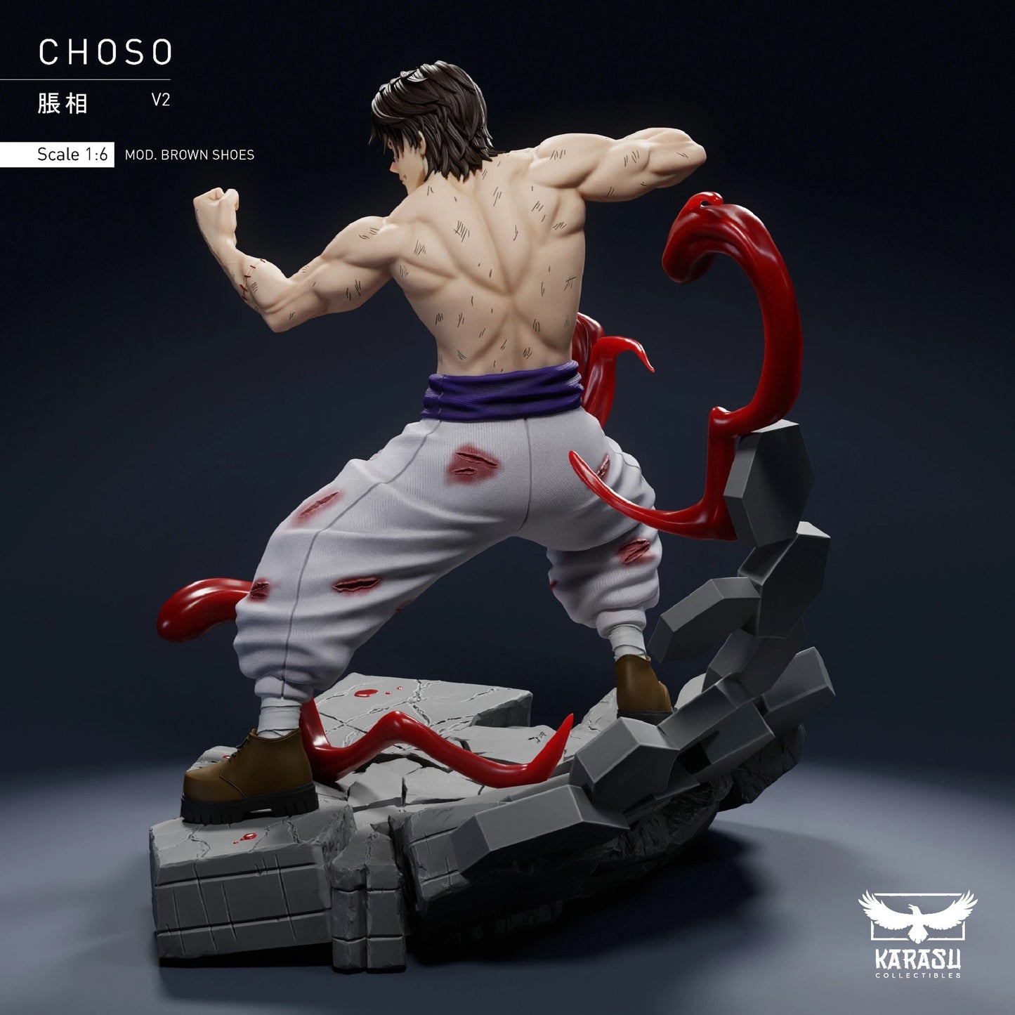 Preventa Resina Choso Kamo Figura Jujutsu Kaisen Karasu Collectibles Estudio