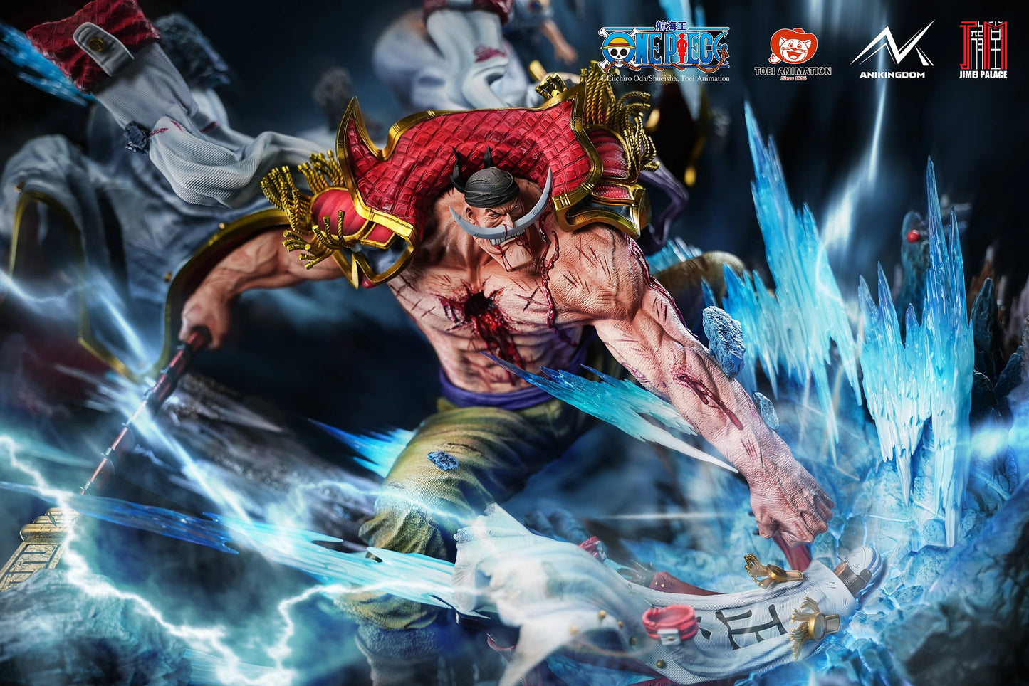 "Preventa Resina Edward Newgate ""Barblanca"" Figura One Piece Jimei Palace & ANIKINGDOM (Licencia) Estudio"