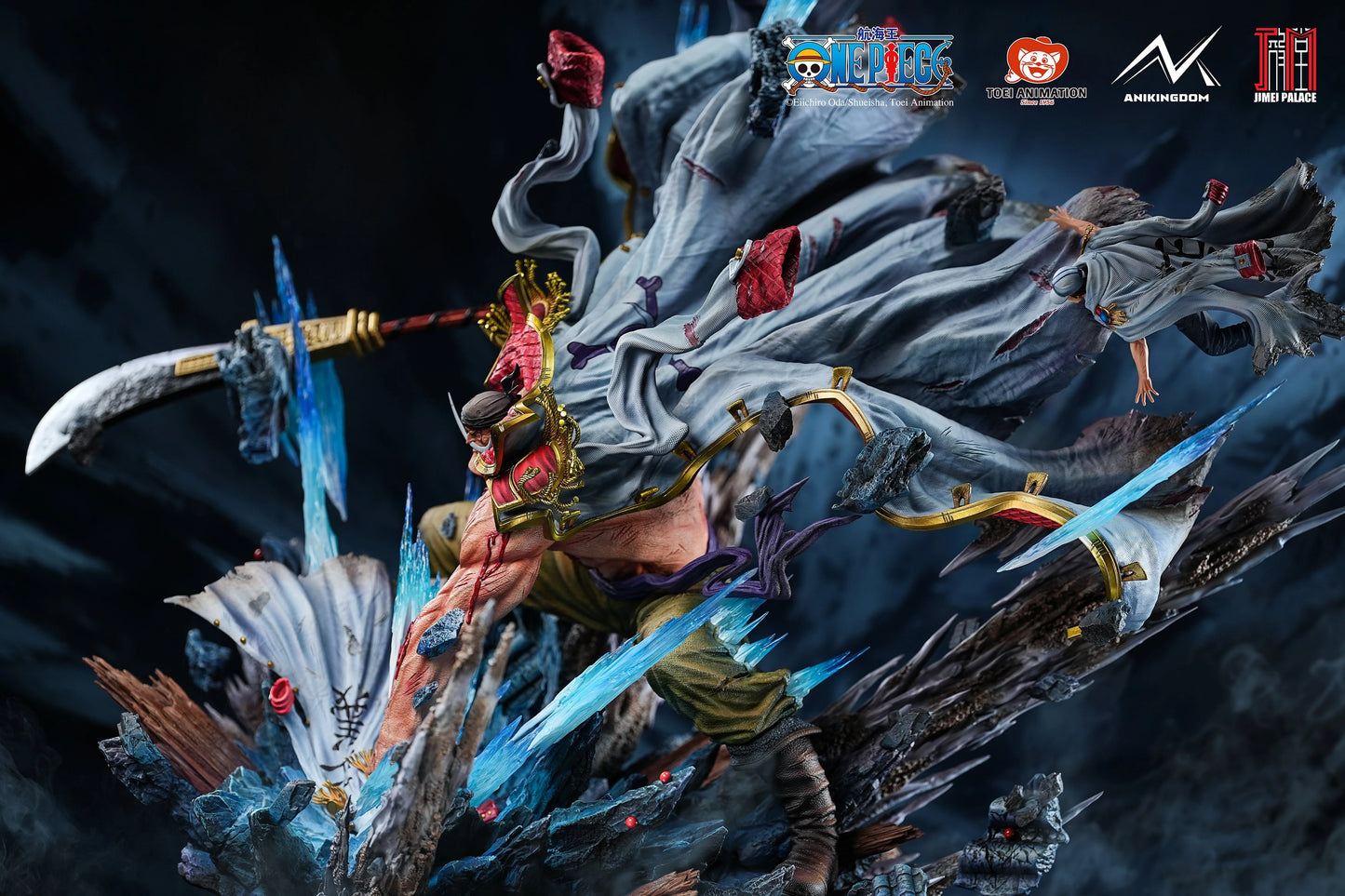 "Preventa Resina Edward Newgate ""Barblanca"" Figura One Piece Jimei Palace & ANIKINGDOM (Licencia) Estudio"