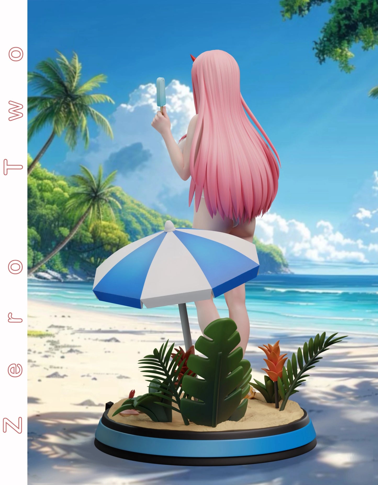 "Preventa Resina Zero Two Figura Darling in the Franxx BGA Estudio"