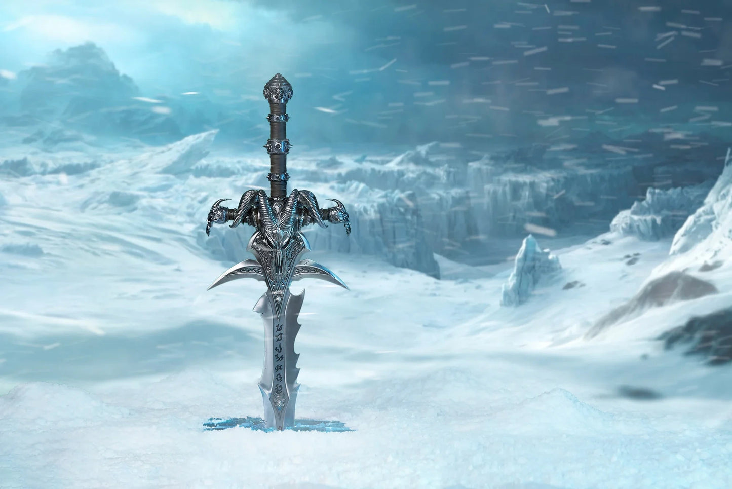 Preventa Resina Frostmourne Figura World of Warcraft Hex Collectibles (Licencia) Estudio
