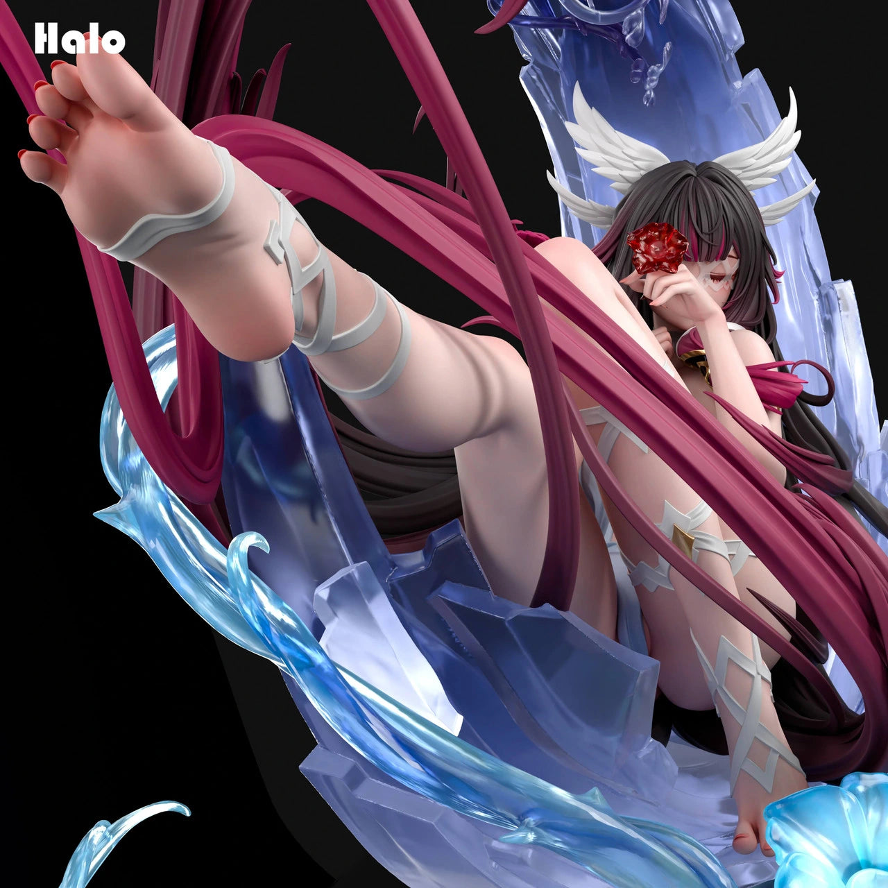 Preventa Resina Columbina Hyposelenia Figura Genshin Impact Halo Estudio