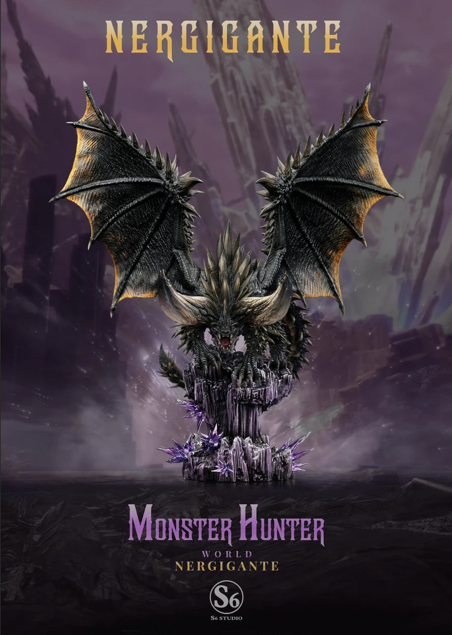 Preventa Resina Nergigante Figura Monster Hunter S5 Estudio