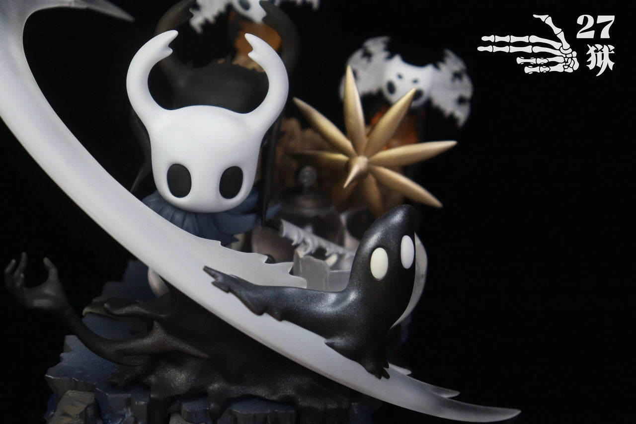 Preventa Resina The Knight vs The Collector Figura Hollow Knight 27Abyss Estudio