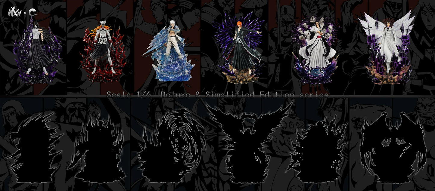 Preventa Resina Aizen Sousuke Figura Bleach HXHENG &Cheng Estudio