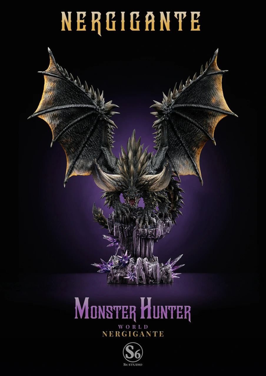 Preventa Resina Nergigante Figura Monster Hunter S5 Estudio