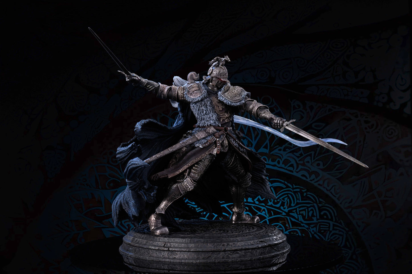 Preventa Resina Banished Knight Figura Elden Ring Sword & Wing Estudio