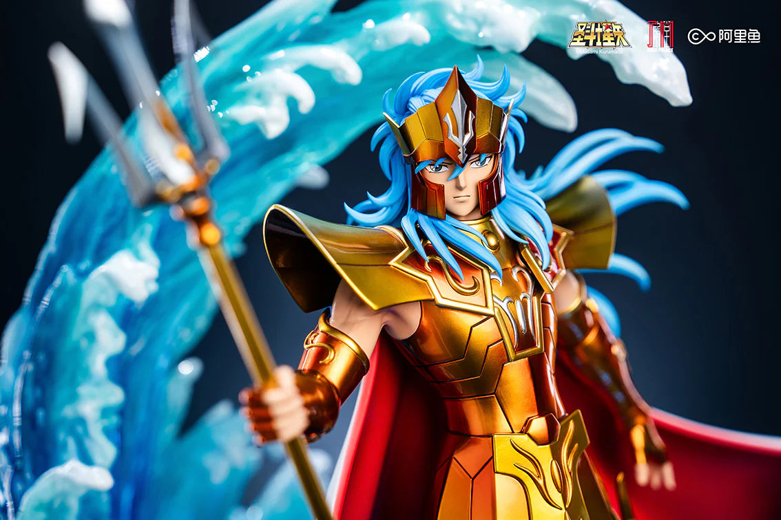 Preventa Resina Poseidon Figura Caballeros del Zodiako Jimei Palace (Licencia) Estudio
