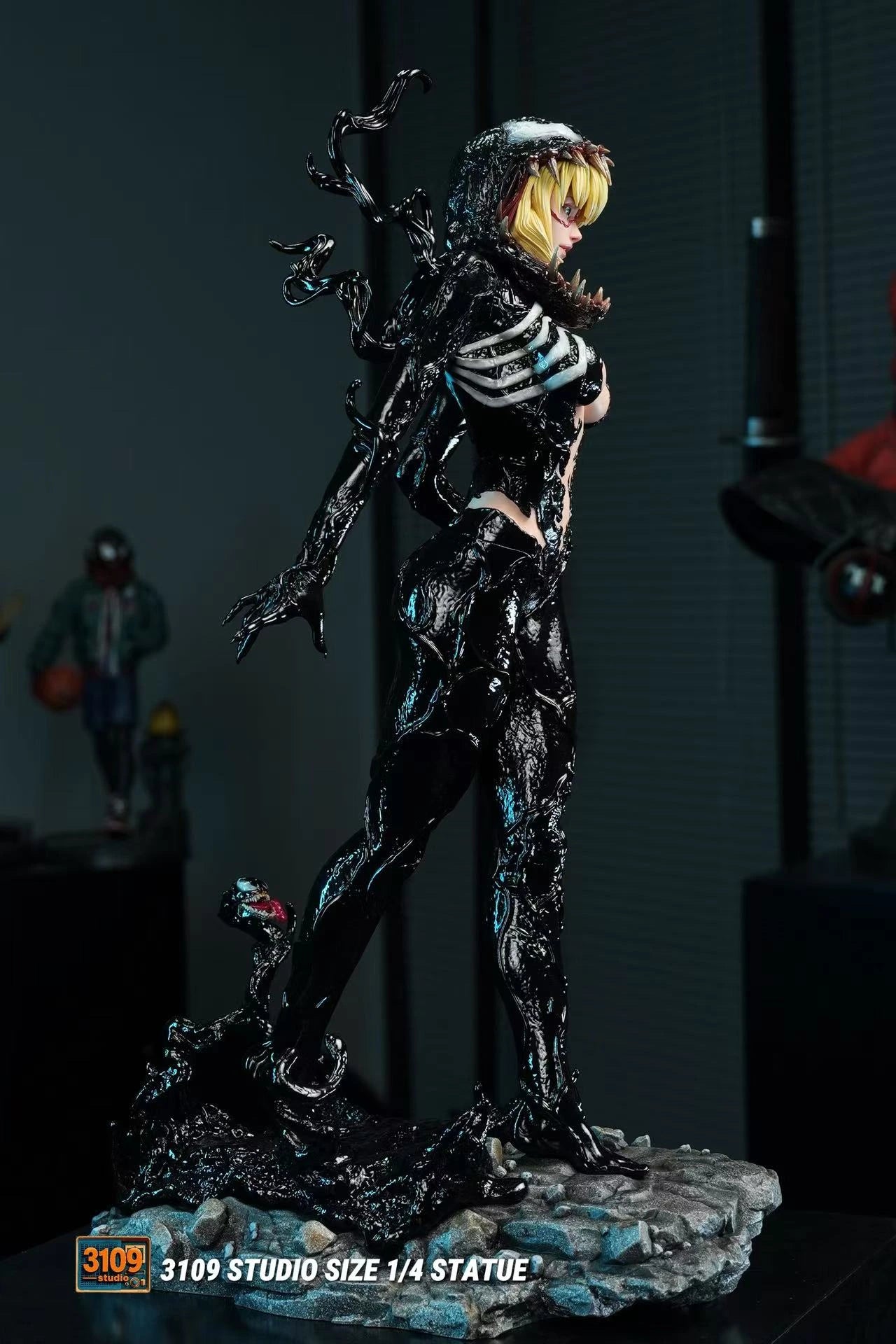Preventa Resina Gwen Venom Figura Marvel 3109 Estudio