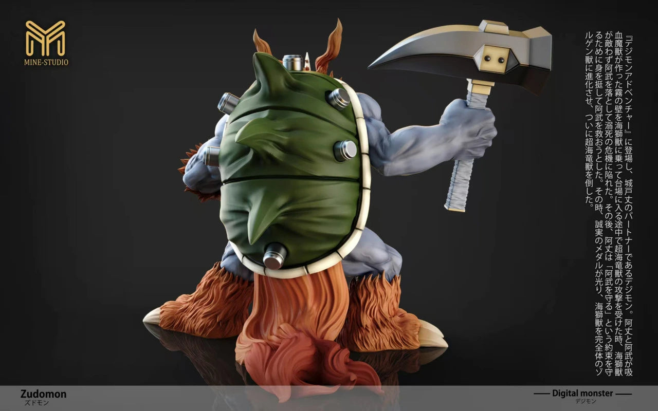 Preventa Resina Zudomon Figura Digimon MINE Estudio