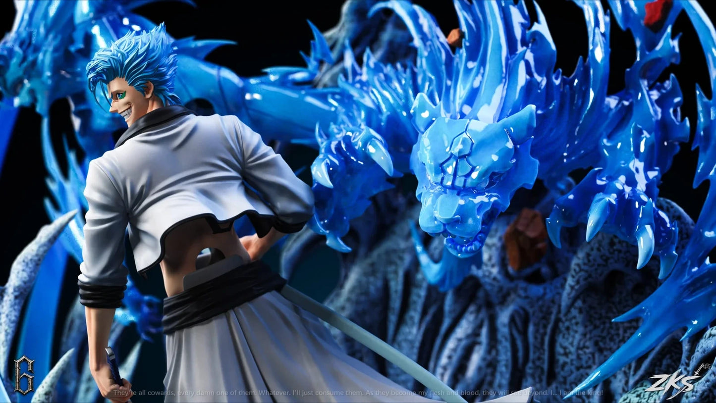 Preventa Resina Grimmjow Jaegerjaques Figura Bleach Zenkai Estudio