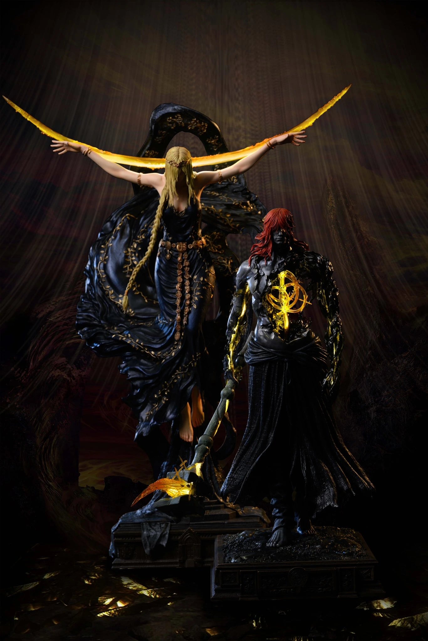 Preventa Resina Marika & Radagon Figura Elden Ring ACY & Sword Estudio