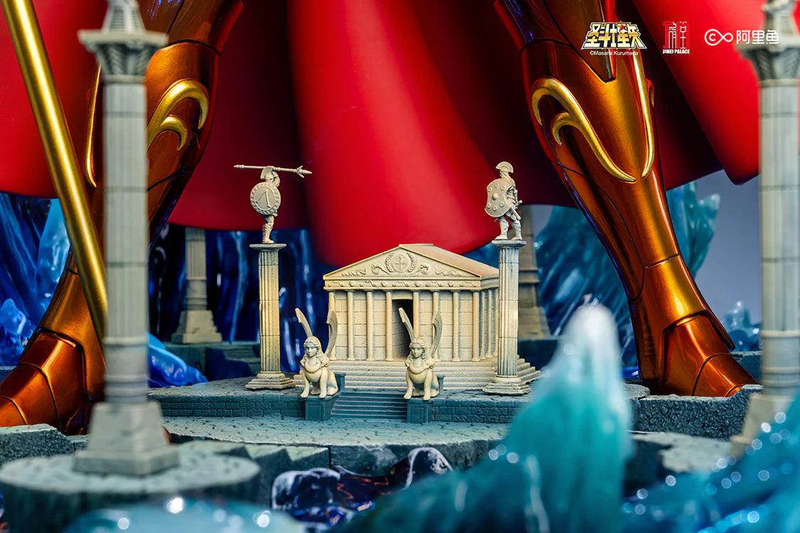 Preventa Resina Poseidon Figura Caballeros del Zodiako Jimei Palace (Licencia) Estudio