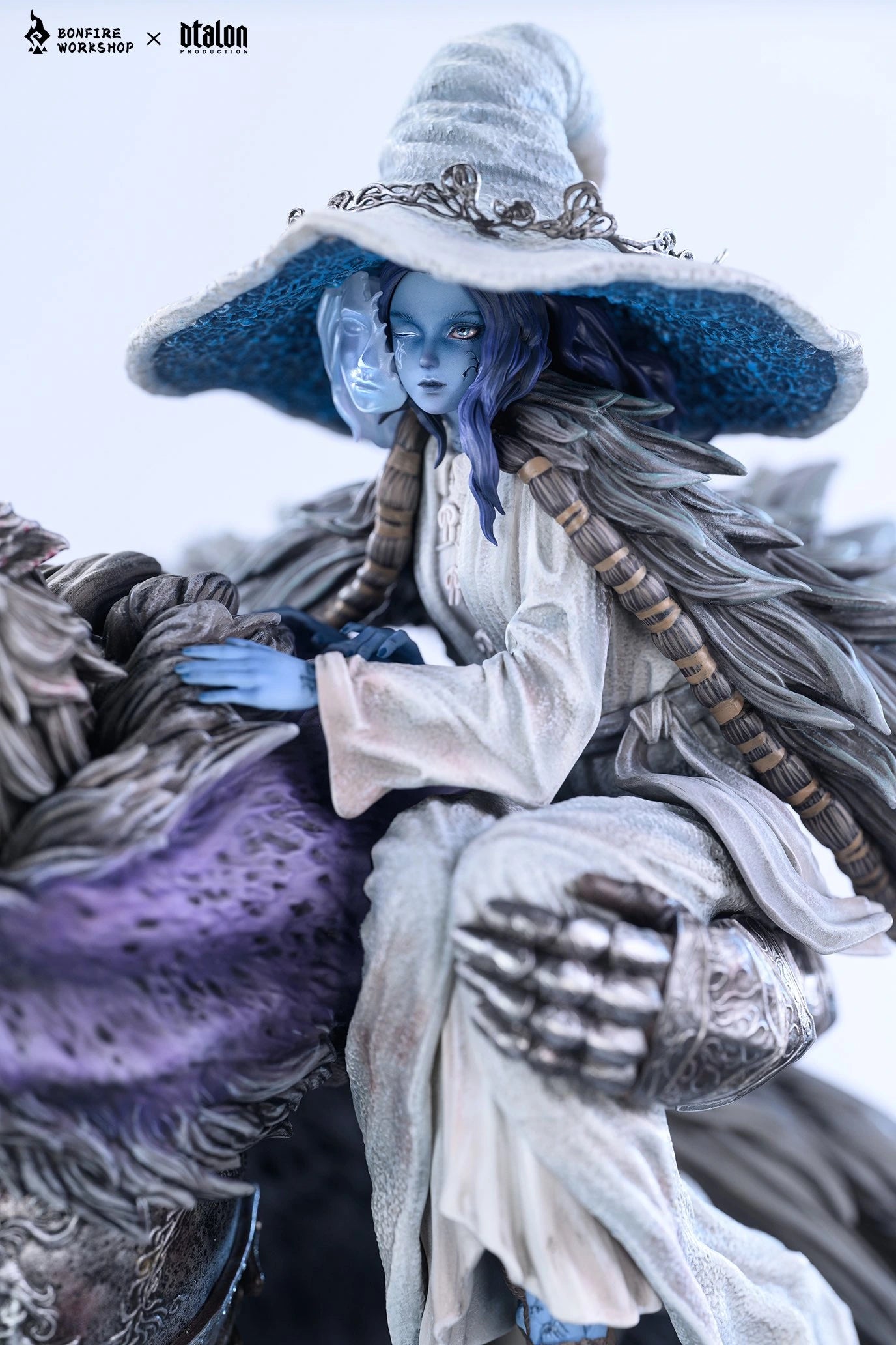 Preventa Resina Ranni & Blaidd Figura Elden Ring Bonfire & DTalon Estudio