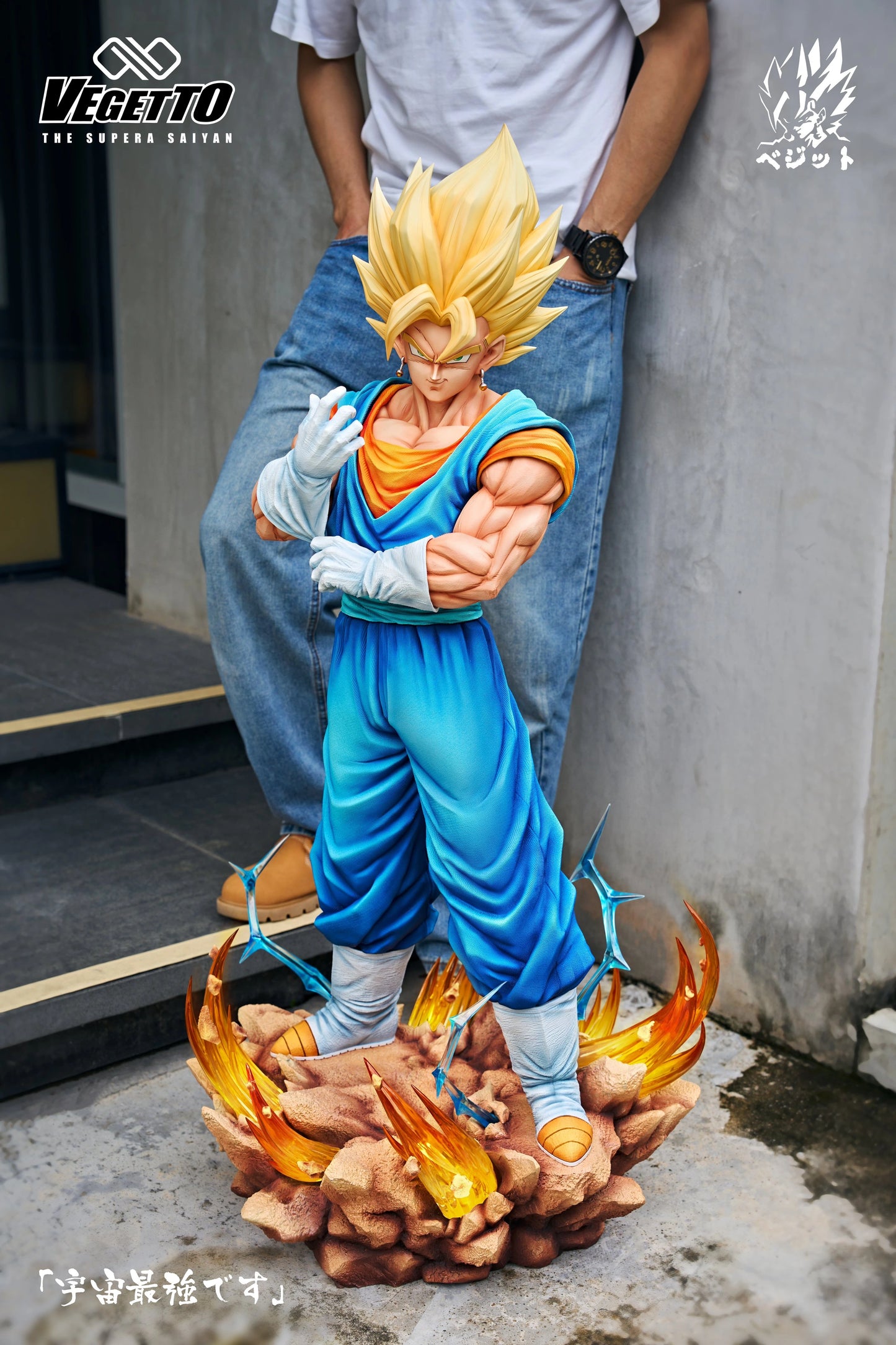 Preventa Resina Vegetto Figura Dragon Ball Infinite Estudio