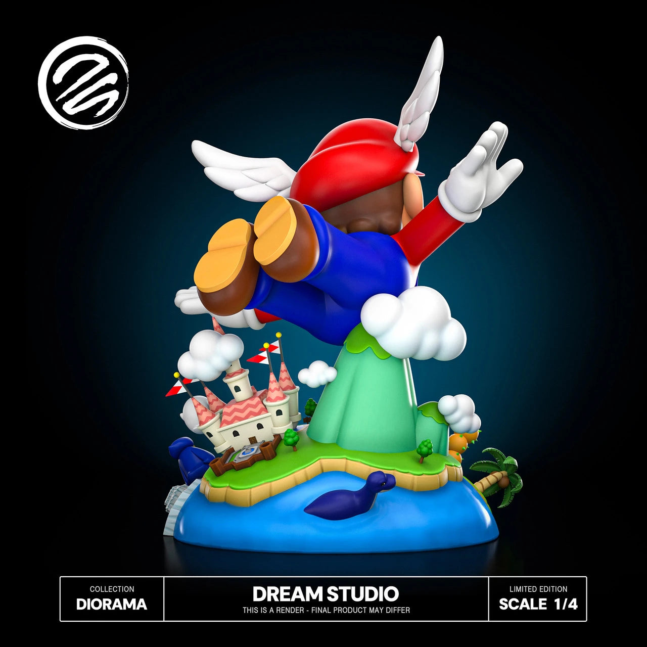 Preventa Resina Mario Figura Super Mario 64 Dream Estudio