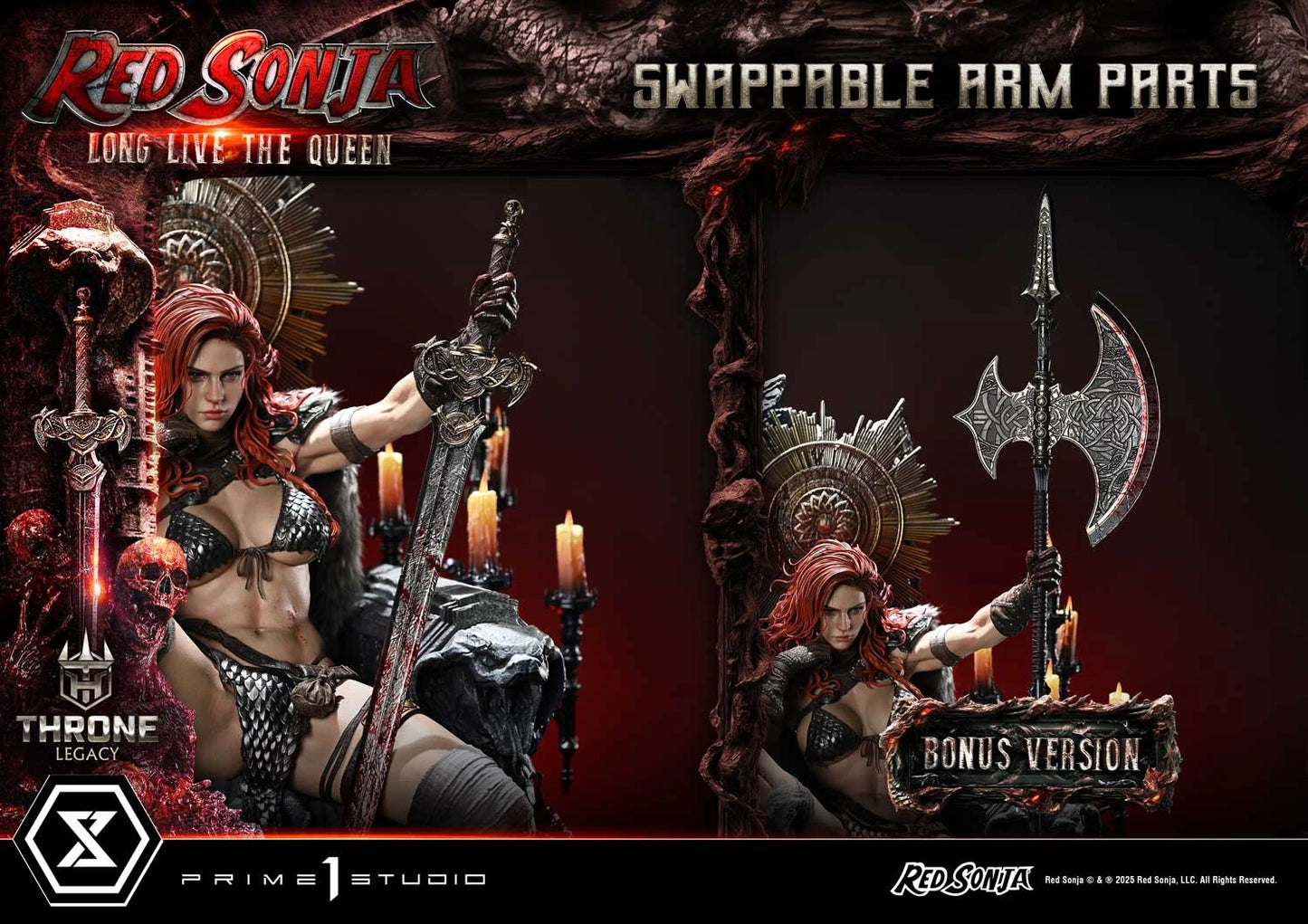 Preventa Resina Red Sonja Figura Red Sonja Prime 1 (Licencia) Estudio
