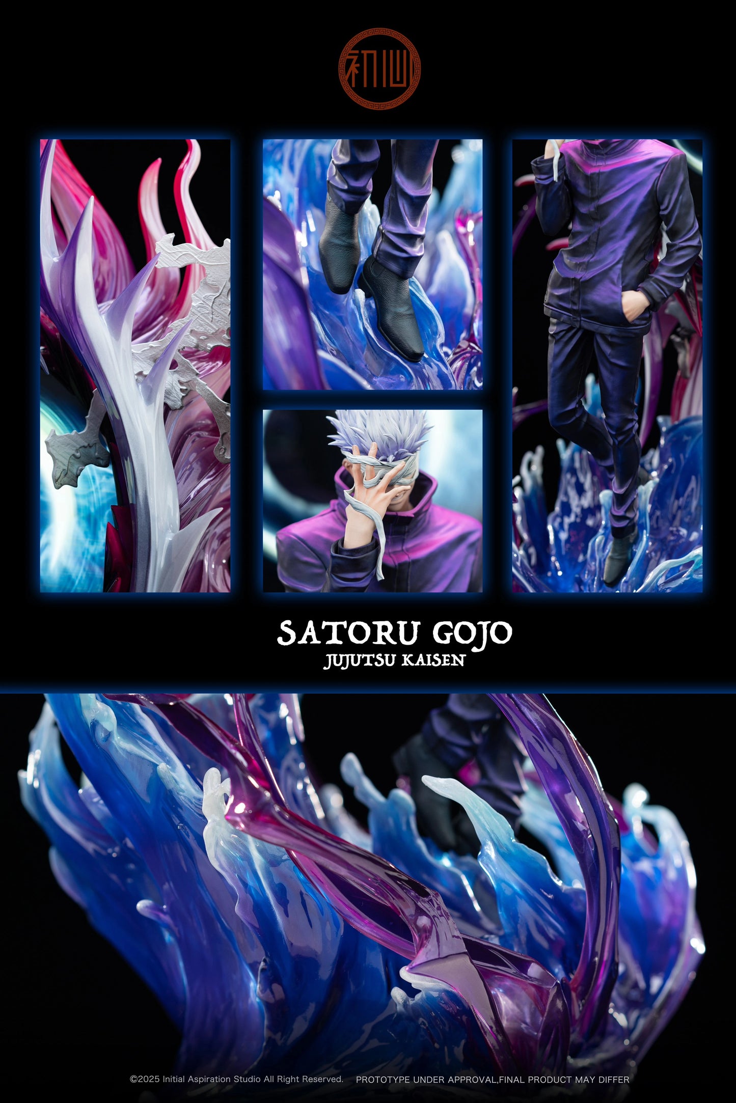 Preventa Resina Satoru Gojo Figura Jujutsu Kaisen Initial Aspiration Estudio