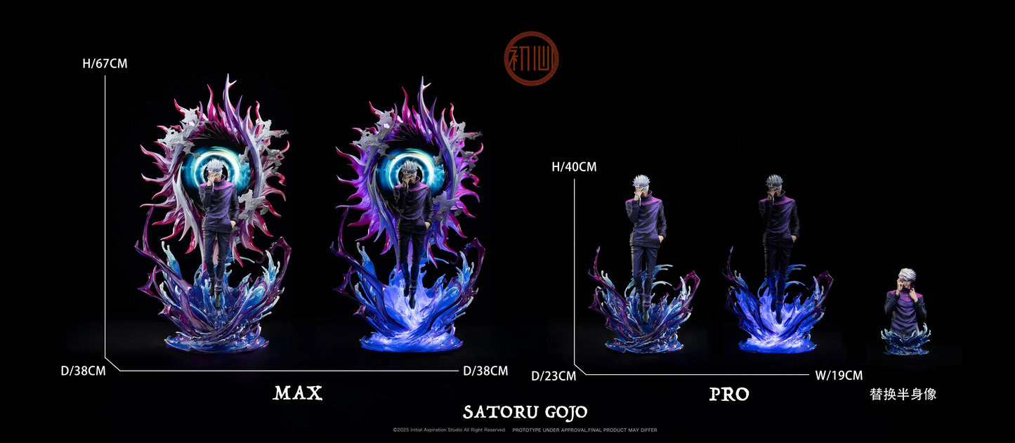 Preventa Resina Satoru Gojo Figura Jujutsu Kaisen Initial Aspiration Estudio
