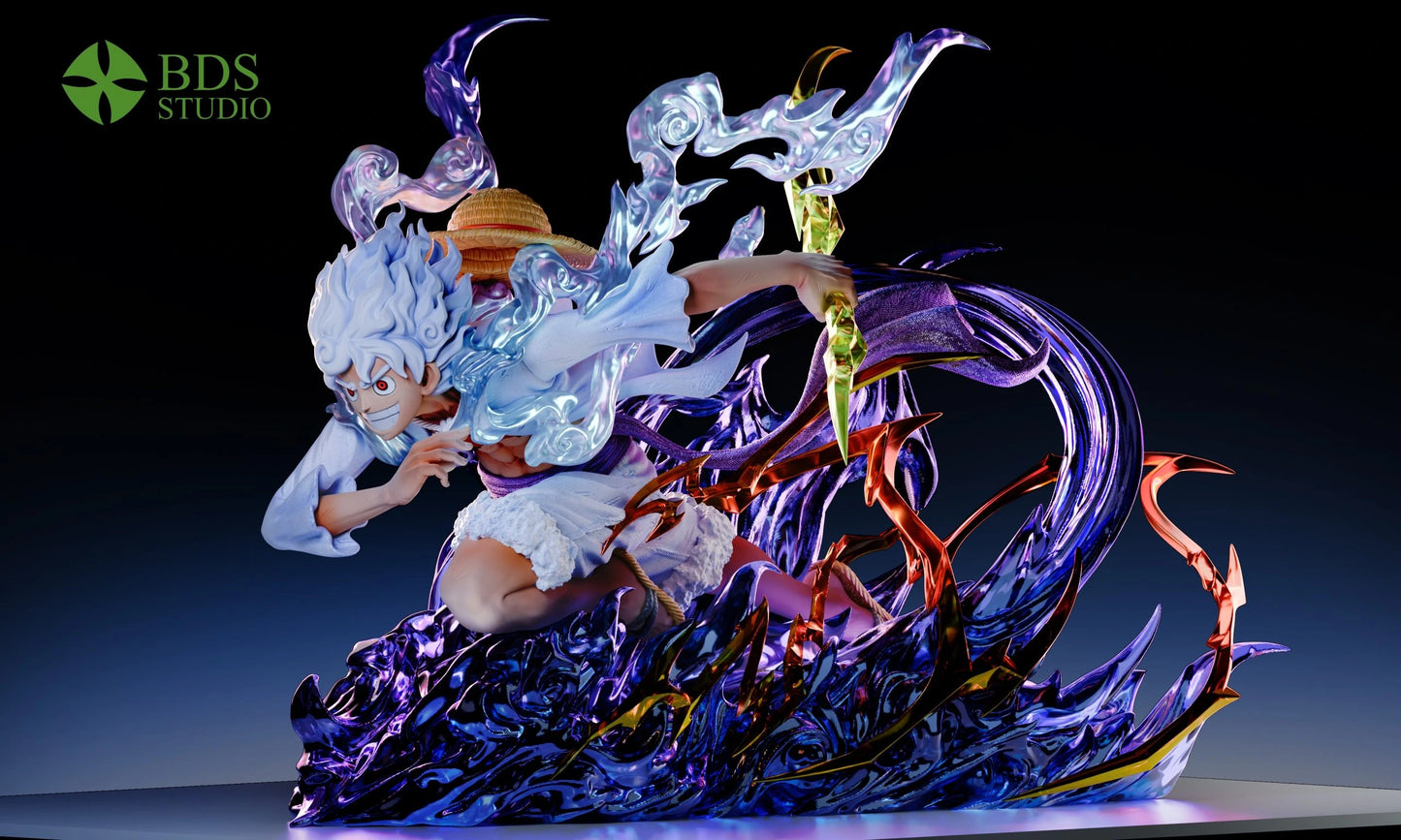 Preventa Resina Luffy Nika Figura One Piece BDS Estudio