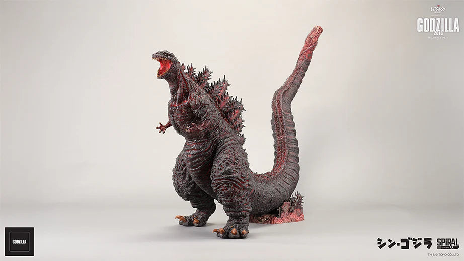 Preventa Resina Godzilla Figura Shin Godzilla Spiral (Licencia) Estudio