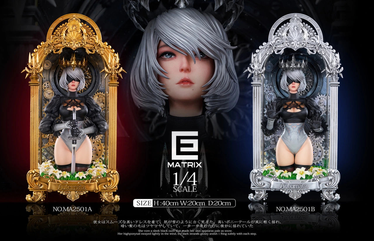Preventa Resina 2B Figura Nier: Automata Matrix Estudio