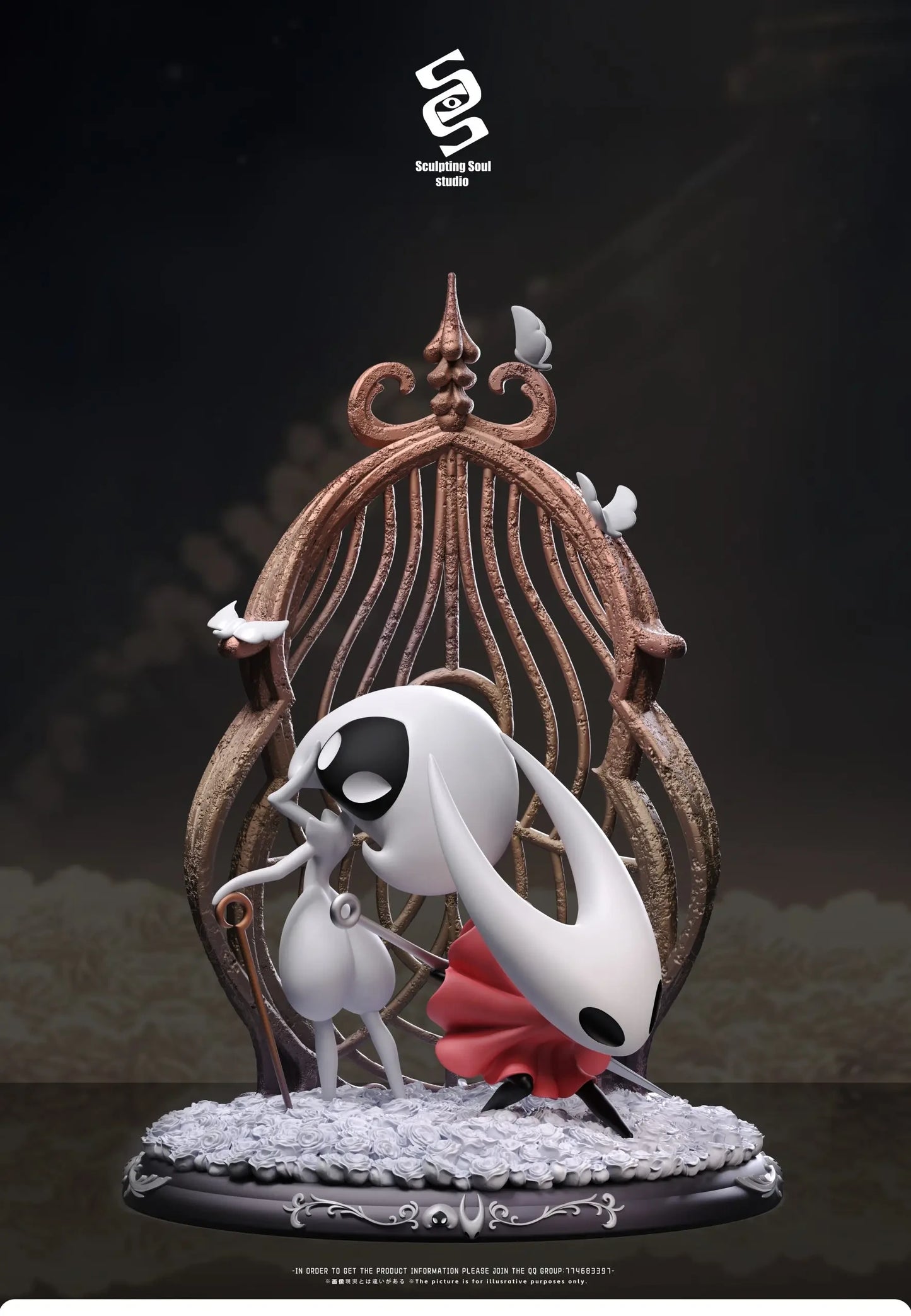 Preventa Resina Hornet & Lance Figura Hollow Knight: Silksong Sculpting Soul Estudio