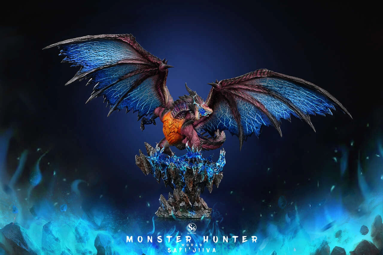 Preventa Resina Safi'jiiva Figura Monster Hunter S6 Estudio