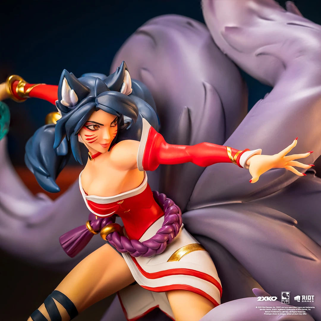 Preventa Resina Ekko & Ahri Figura League of Legends PureArts (Licencia) Estudio