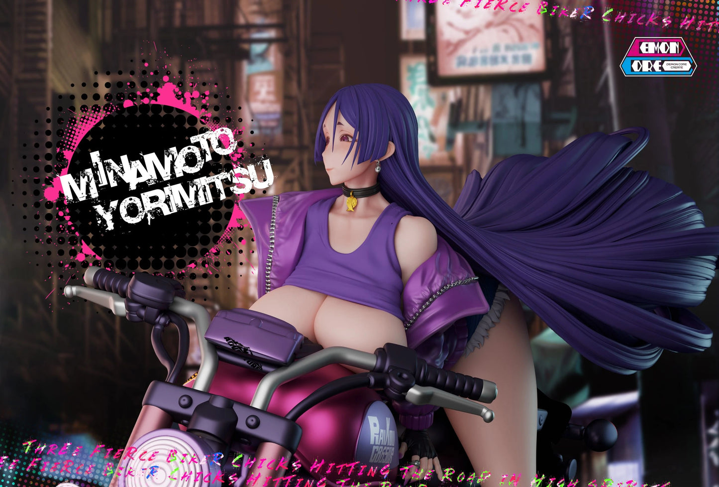 Preventa Resina Minamoto no Raikō, Shuten Dōji & Ibaraki Douji Figura Fate/Grand Order Demon Core Estudio
