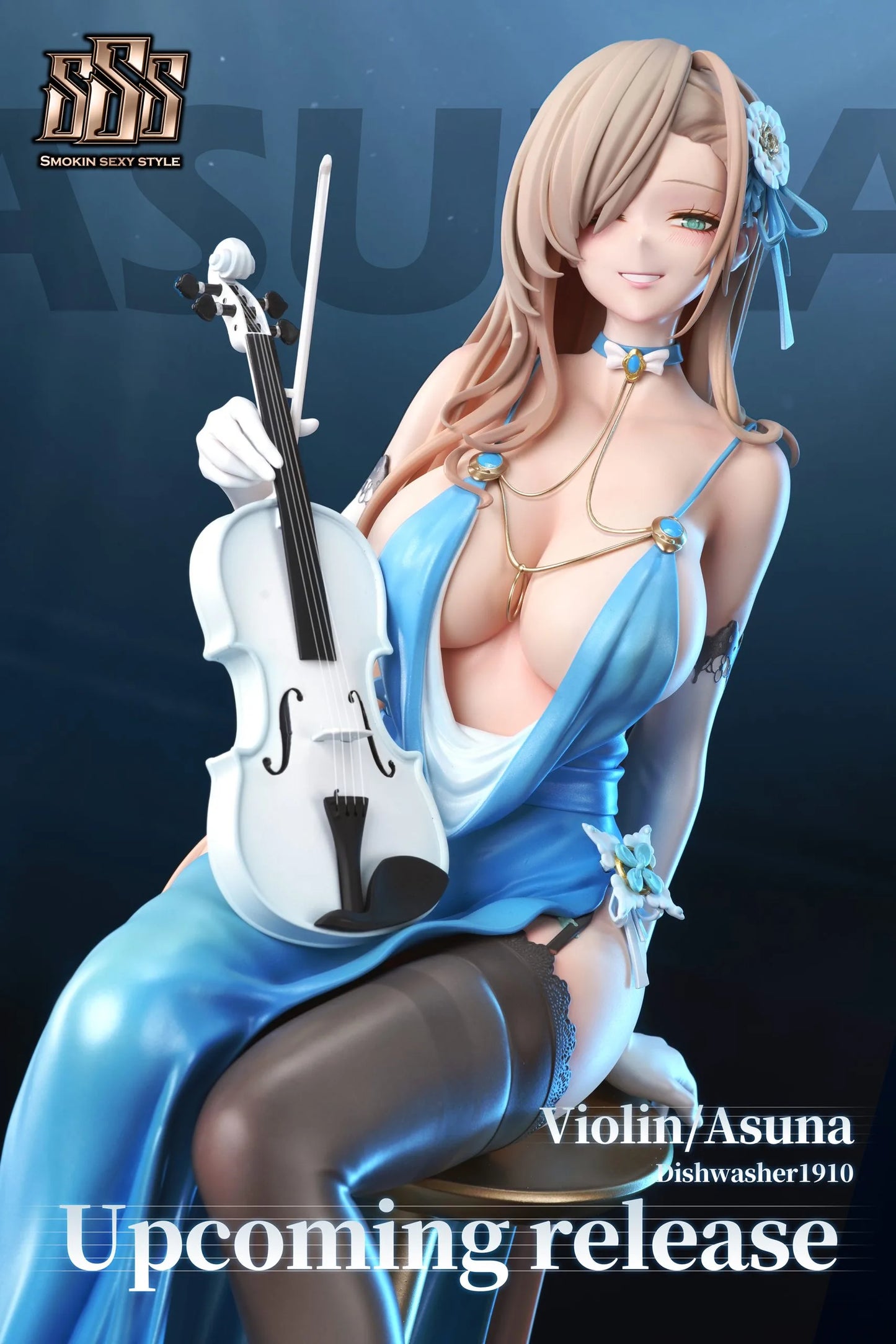 Preventa Resina Asuna Ichinose Figura Blue Archive Smokin Sexy Style Estudio