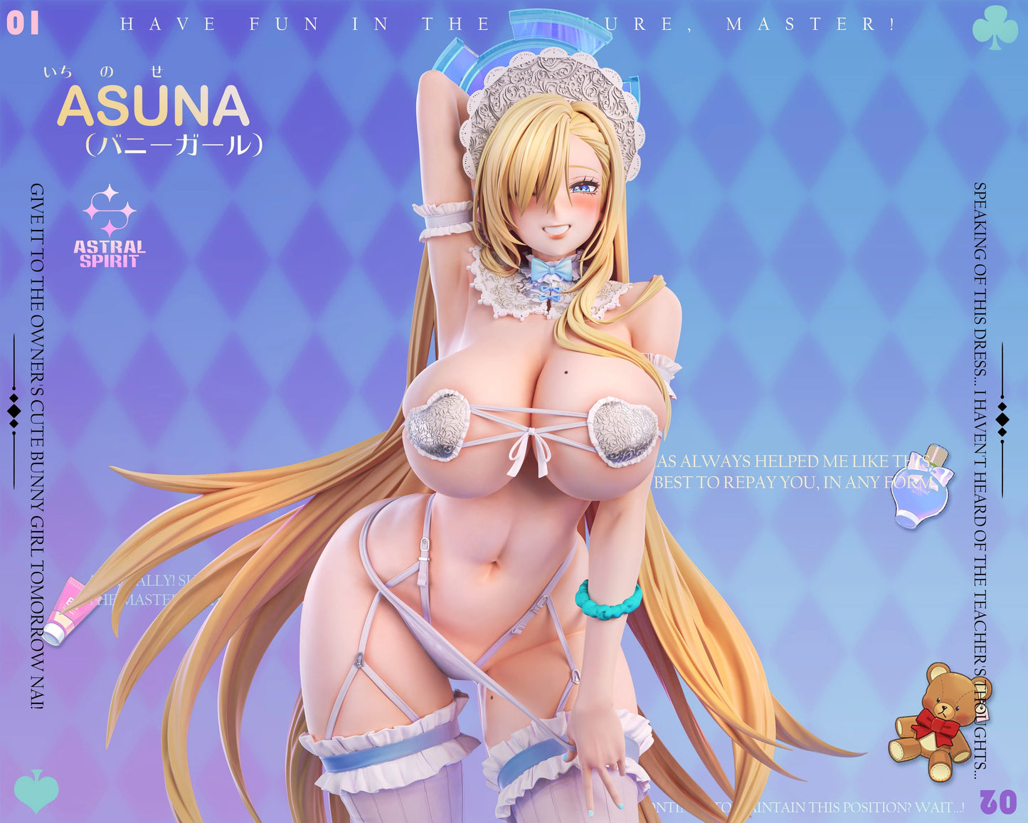 Preventa Resina Ichinose Asuna & Kakudate Karin Figura Blue Archive AstralSpirit Estudio