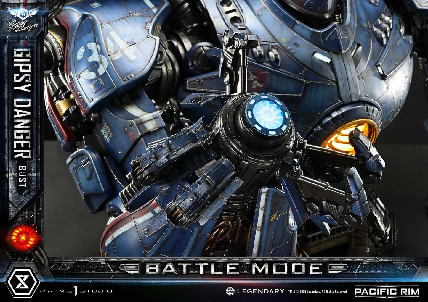 Preventa Resina Gipsy Danger Figura Pacific Rim Prime 1 (Licencia) Estudio