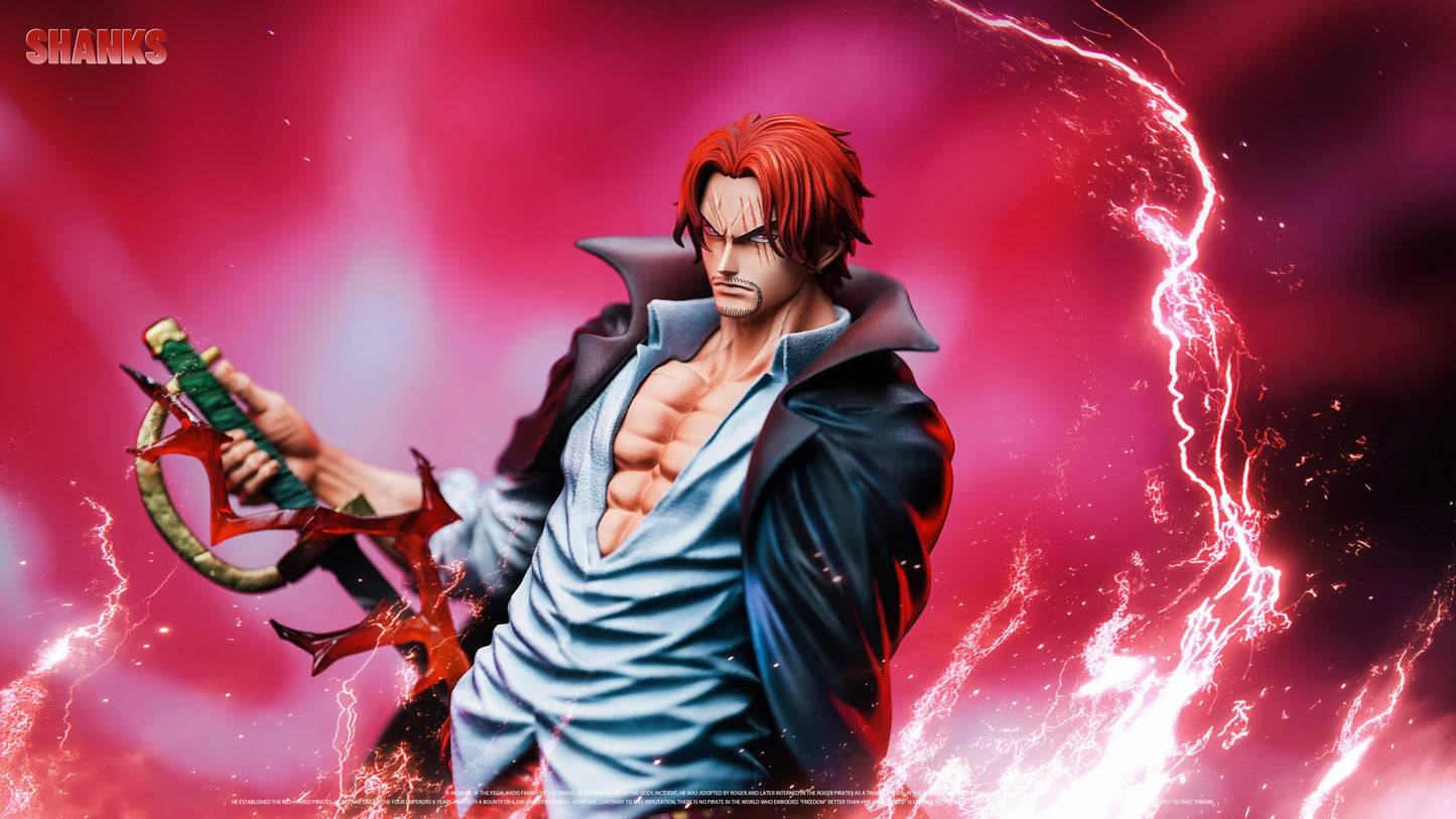 Preventa Resina Shanks Figura One Piece HX & SY Estudio