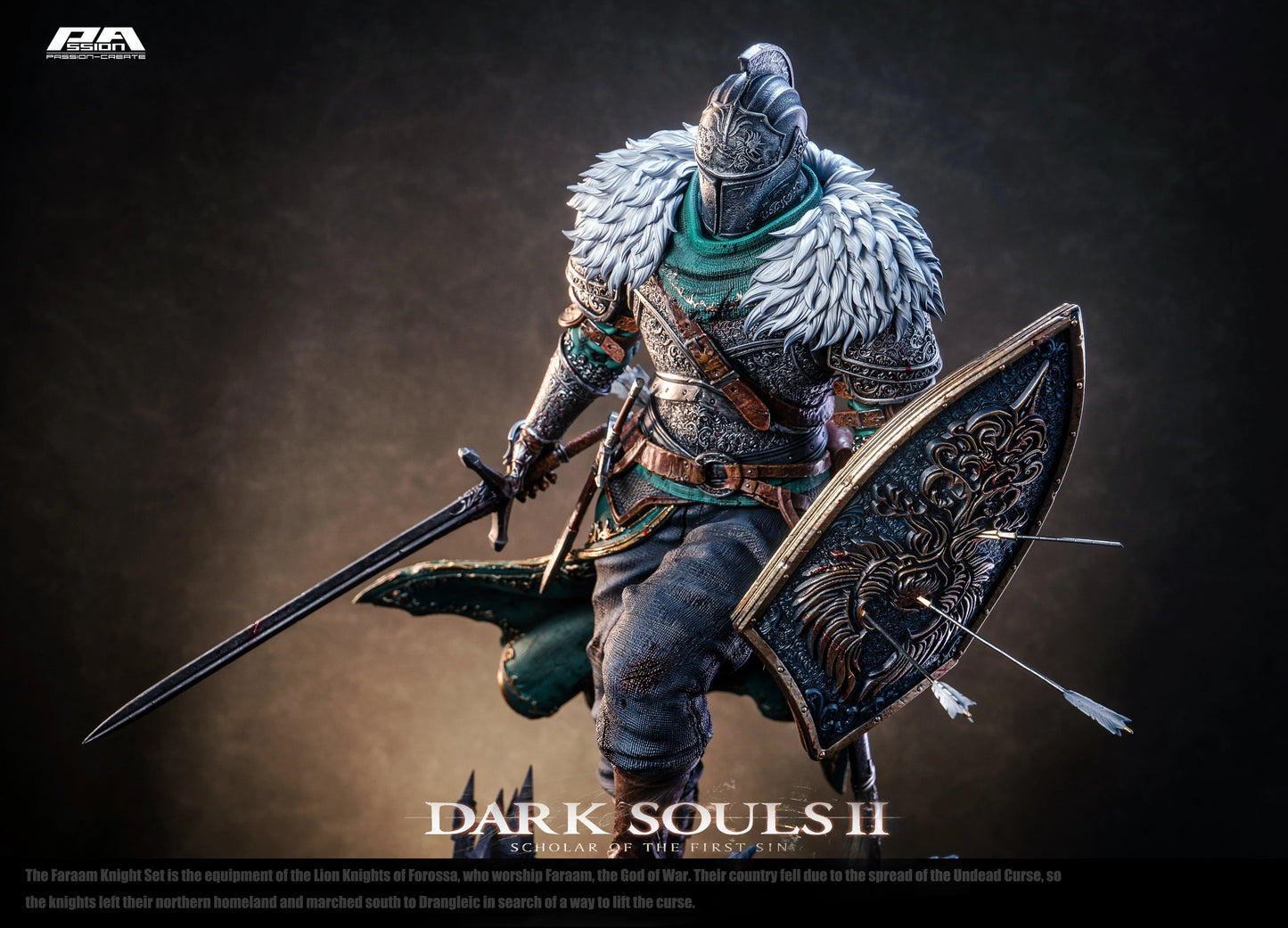 Preventa Resina Faraam Knight Figura Dark Souls Series PA Create Estudio