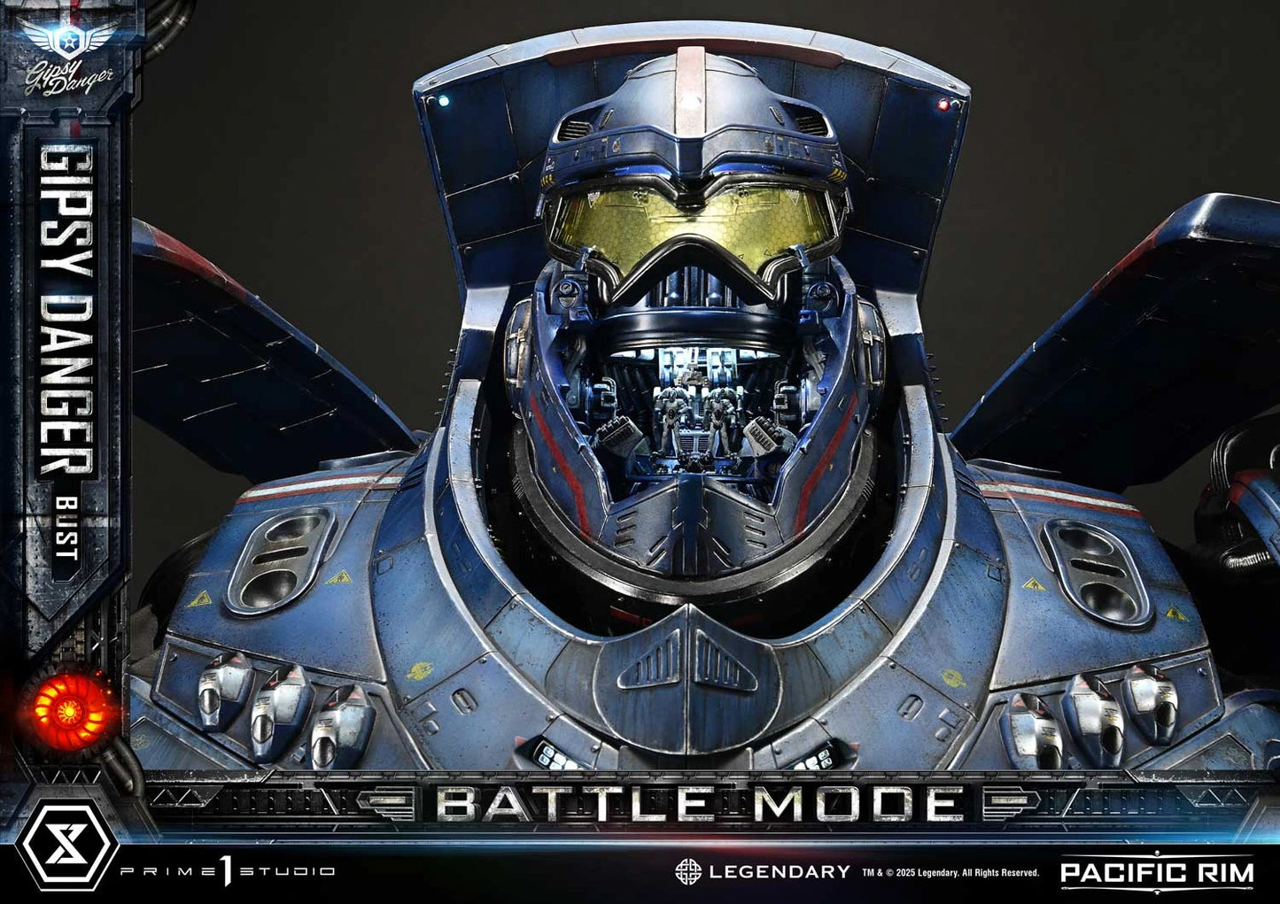 Preventa Resina Gipsy Danger Figura Pacific Rim Prime 1 (Licencia) Estudio