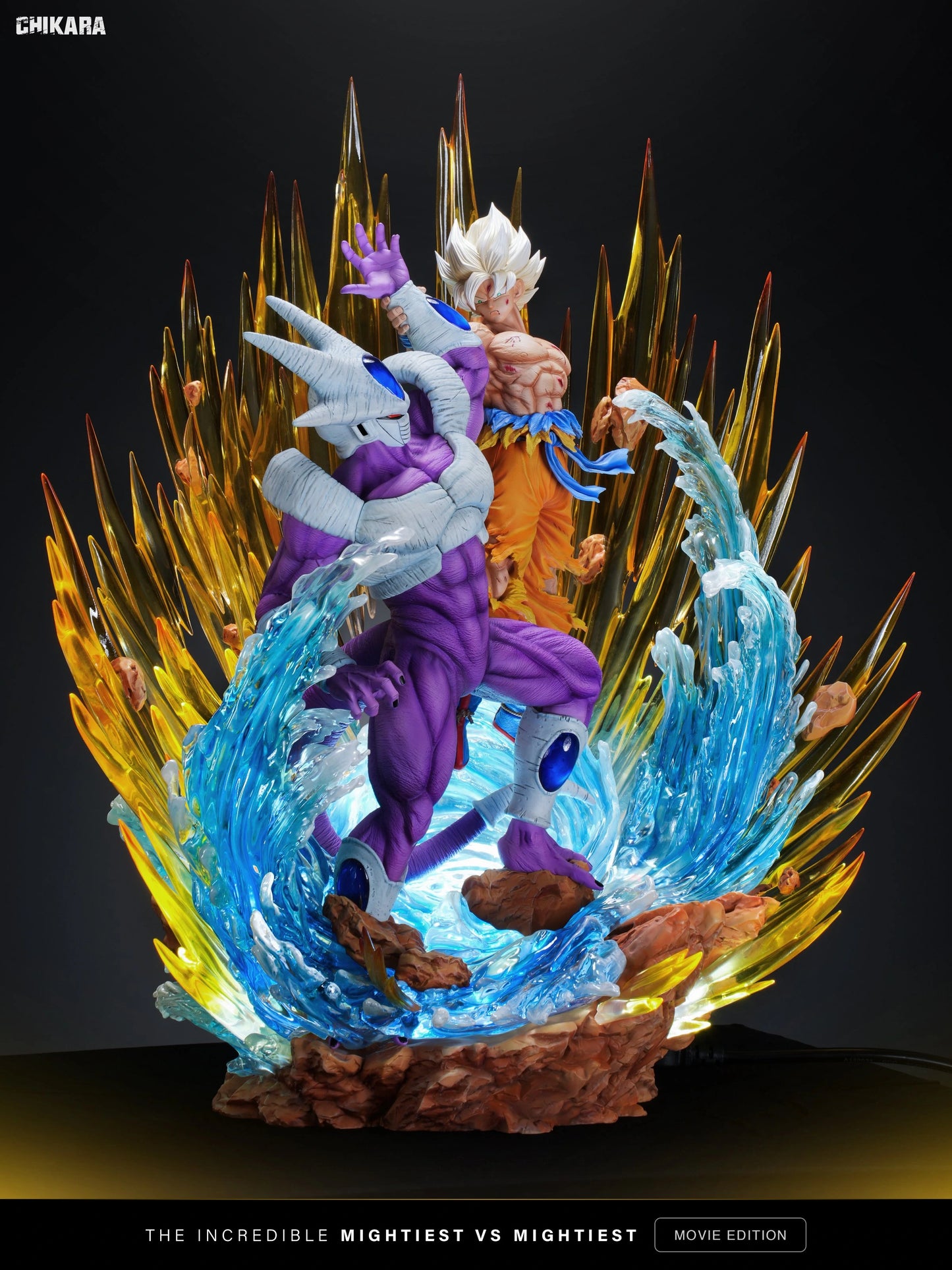 Preventa Resina Goku vs Cooler Figura Dragon Ball Chikara Estudio